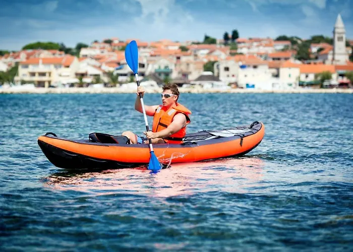 In With Balcony, Air Conditioning, Wifi, Dishwasher 4834-3 * Ždrelac